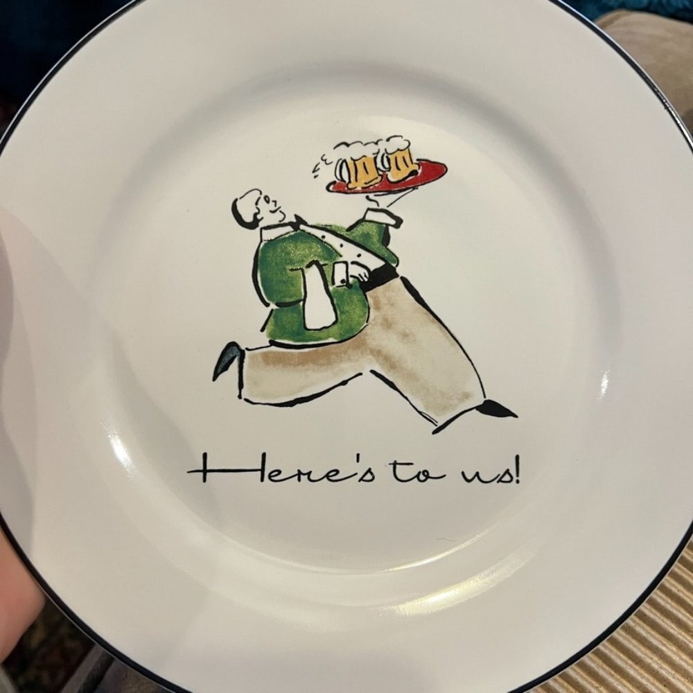 Cheers Darling Rosanna Set of 4 Salad Plates New in Box - Picture 5 of 5